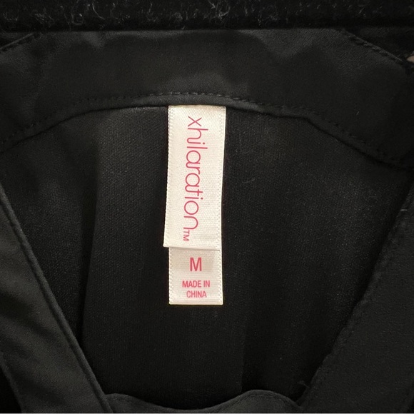 Black White and Orange Pattern Dress M - Picture 6 of 6